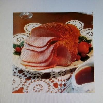 This month for our drawing is a spiral cut ham. There are plenty ways to enter. Give us a review, make an appointment, or ref...