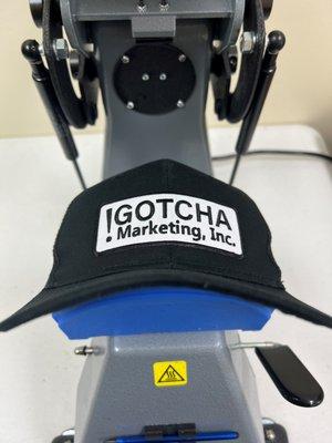 Heat Press Patches on Hats