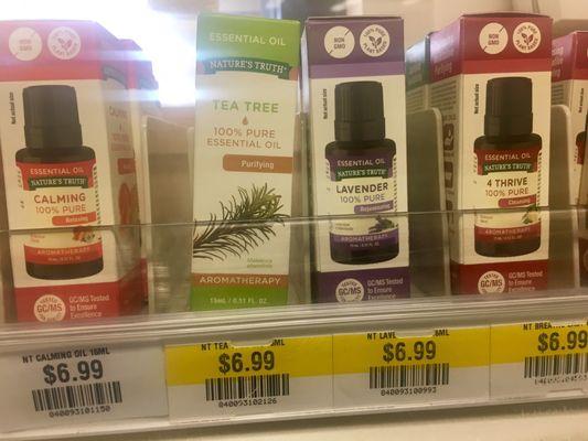 Essential oils at a Kaiser Pharmacy!