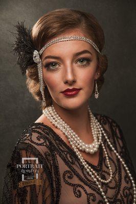 Gatsby Styled Session with High School Senior