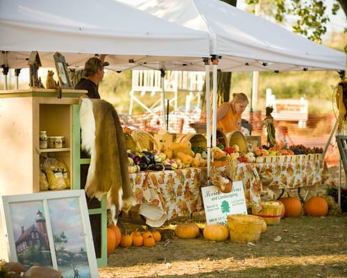 Harvest Days down by the beach in New Buffalo, Michigan