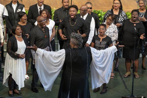 Gospel Jazz service in 2023