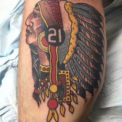 Indian head by Jeff