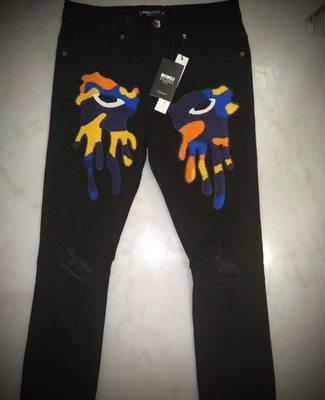 Custom design jean pants