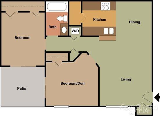 2X1 Floor plan