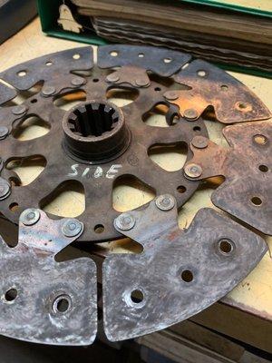 Foreign clutch drive disc