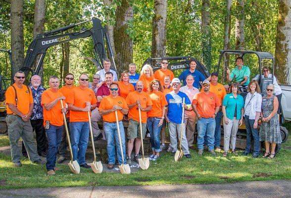 Groundbreaking volunteering for Marine Park upgrade