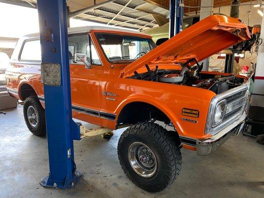 1970 Blazer here for a transmission replacement