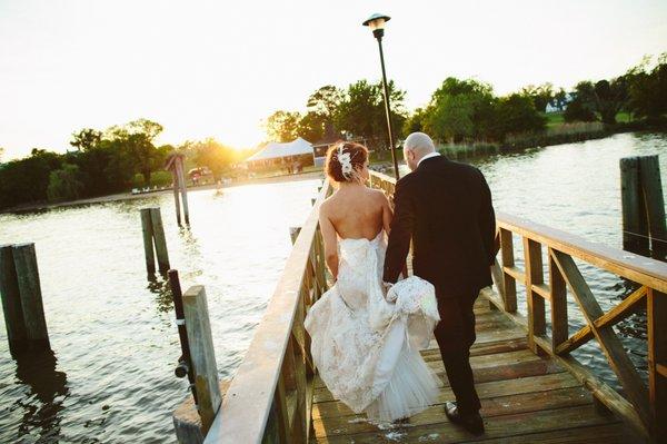 Wedding portraits on the Pier 3