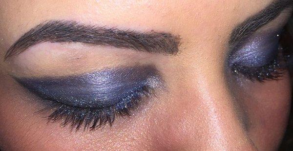 Eyes perfected & enhanced for prom night.