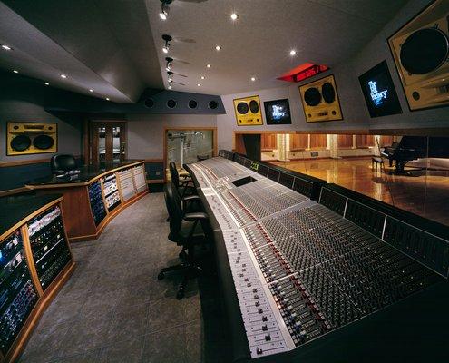 Studio A Originally built in 1966, this space was completely renovated in 2001. The room is centered around an SSL 9096j console.