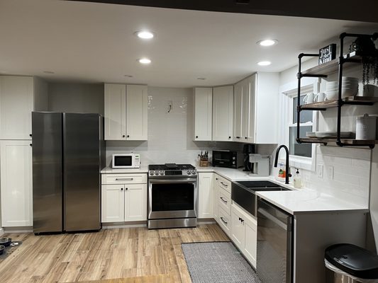 Main kitchen in progress