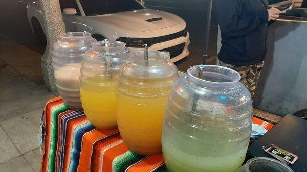 Aguas frescas (drinks)