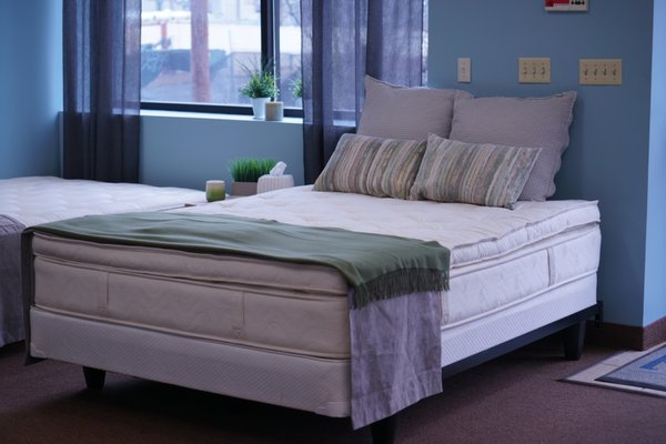 Make an appointment to test out our mattress options.