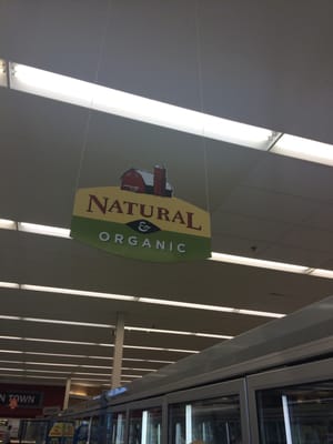 They have organic products.