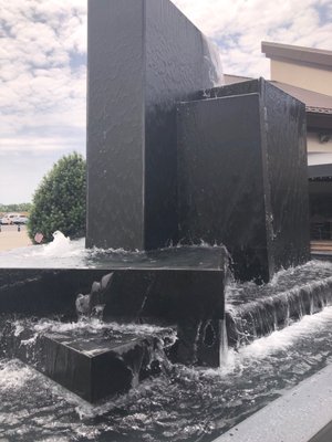 Waterfall in the patio