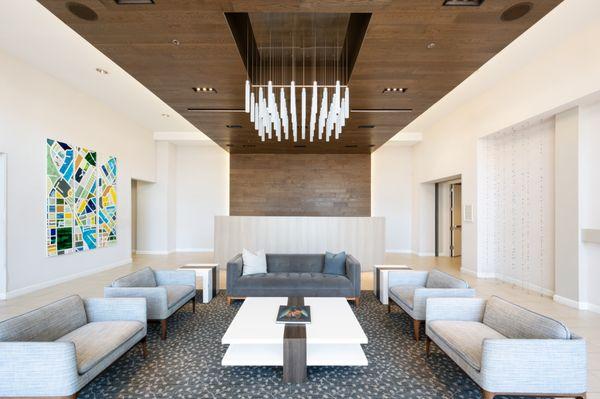 Elegant Lobby Space to welcome you home