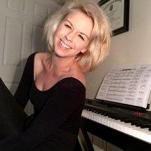 One of our piano teachers, Ashley