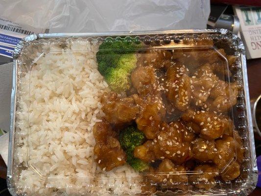 Sesame chicken