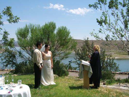 Winding Roads Wedding, Elephant Butte Lake, NM