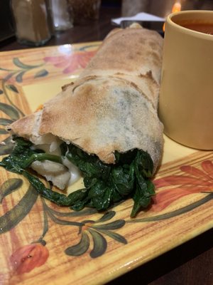 Spinach roll