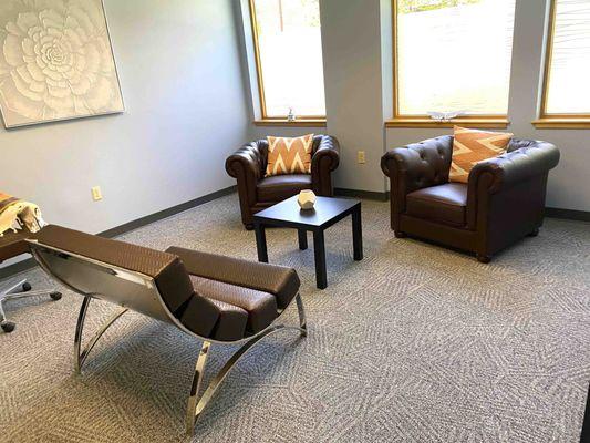 One of our comfortable counseling rooms.