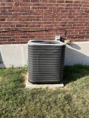 Condenser, before installation.