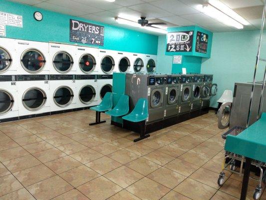 Laundry machines