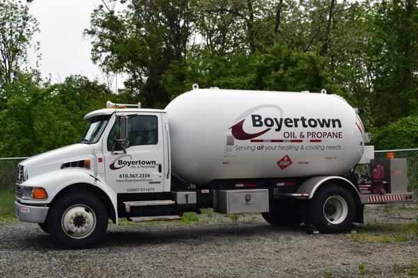 We now offer propane for residential and commercial customers!