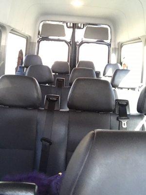 Inside very clean as u can see. Of course I can only speak for the bus I ride