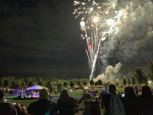 White Bear Township Day fireworks.