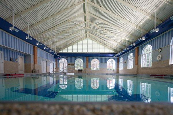 We offer aquatic therapy in our indoor heated pool.