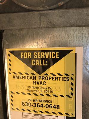 American Properties HVAC