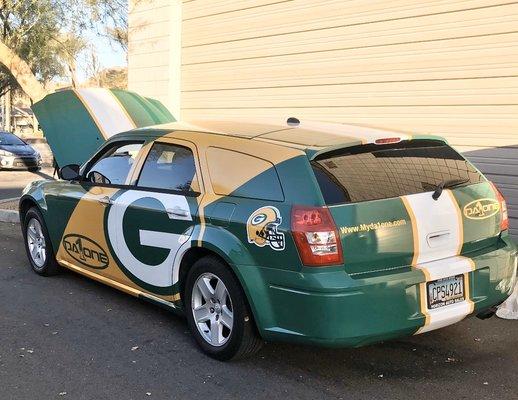 Greenbay Packer Wrap