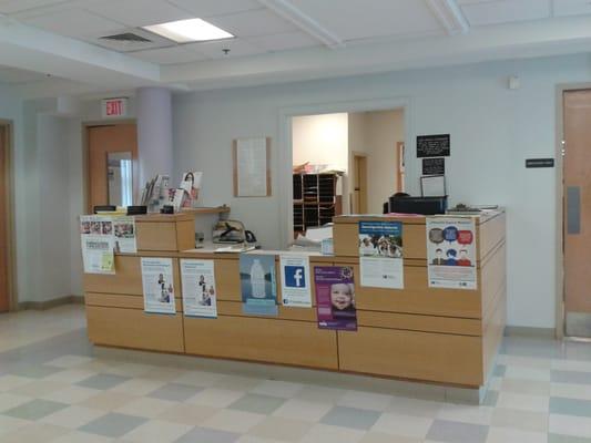 Lobby and Info desk