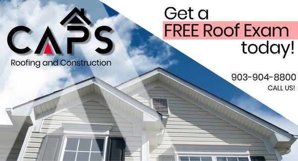 Did you know we offer FREE ROOF INSPECTIONS?!