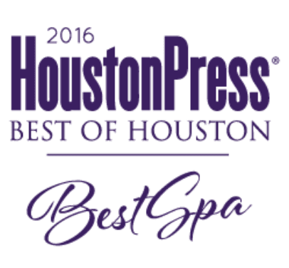 Houston Press 2015 AND 2016 Best Spa in Houston Award.