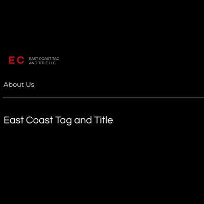 East Coast Tag & Title