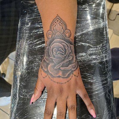 Beautiful Rose tattoo