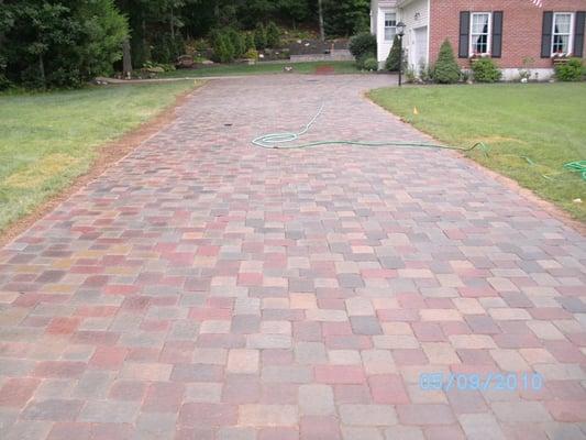 Pavestone Plaza Squares & Recs Multicolor application