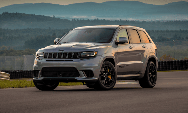 Fully Equipped 2019 Jeep Trackhawk SRT Available for Rent. Matte Copper Exterior & Black Leather Interior.