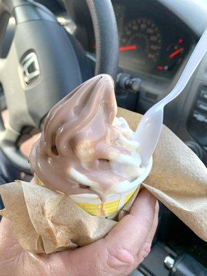 Twist soft serve