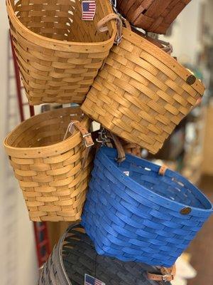 Bike baskets made in the USA.