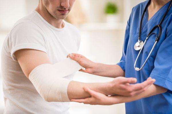 Injury care is paramount to the staff at All American Screening & Medical.