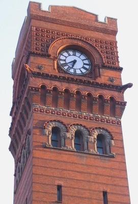 Clock tower at Dearborn Station