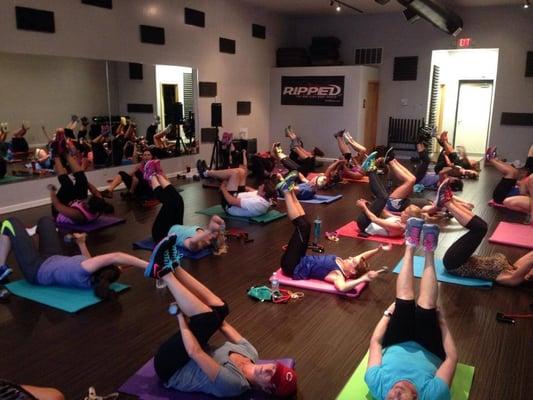 Fitness Classes offered in Studio B