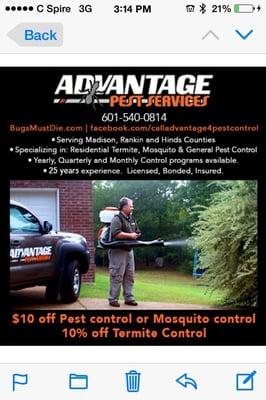 Advantage Pest Services