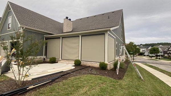 Sunesta motorized retractable screens