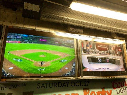 Two outdoor TVs for your viewing pleasure