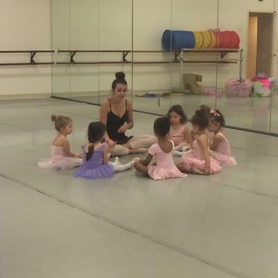 Miss Dina and her ballerinas